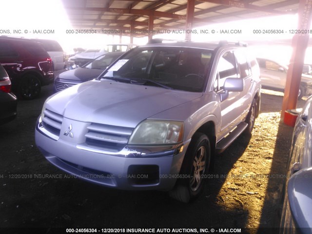 4A4MM31SX5E014420 - 2005 MITSUBISHI ENDEAVOR XLS SILVER photo 2