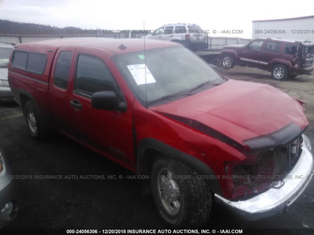 1GCDT196X58118135 - 2005 CHEVROLET COLORADO RED photo 1