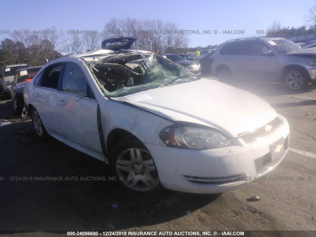 2G1WB5E38E1164590 - 2014 CHEVROLET IMPALA LIMITED LT WHITE photo 1