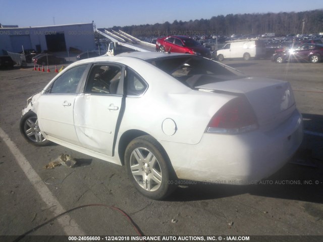 2G1WB5E38E1164590 - 2014 CHEVROLET IMPALA LIMITED LT WHITE photo 3