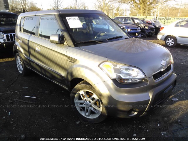 KNDJT2A22A7111360 - 2010 KIA SOUL +/!/SPORT GRAY photo 6