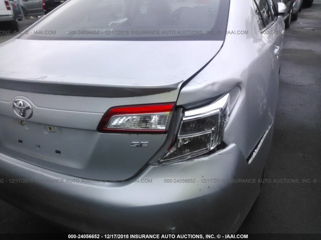 4T1BF1FK0EU451186 - 2014 TOYOTA CAMRY L/SE/LE/XLE 银色 照片 6