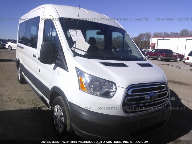 1FBAX2CM4JKA02161 - 2018 FORD TRANSIT T-350 WHITE photo 1