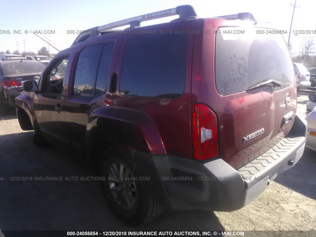 5N1AN0NU0EN805830 - 2014 NISSAN XTERRA X/S/PRO-4X RED photo 3