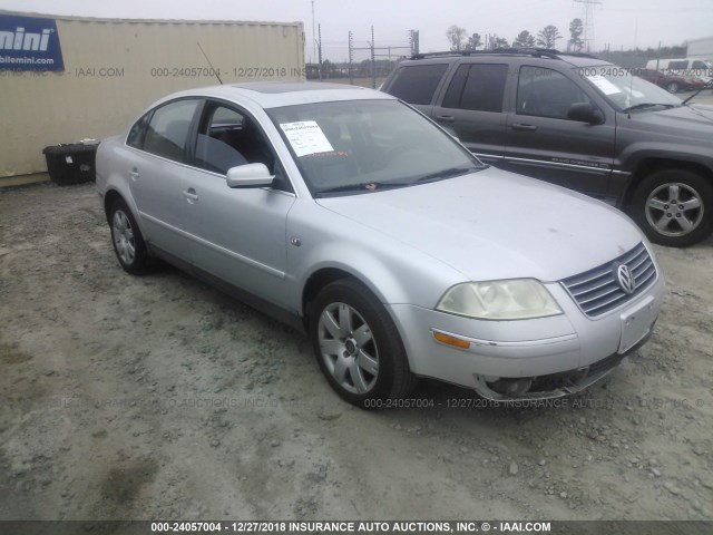 WVWRH63B72P071514 - 2002 VOLKSWAGEN PASSAT GLX 银色 照片 1