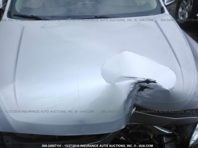 1G11C5SLXEF199250 - 2014 CHEVROLET MALIBU 1LT 灰色 照片 10