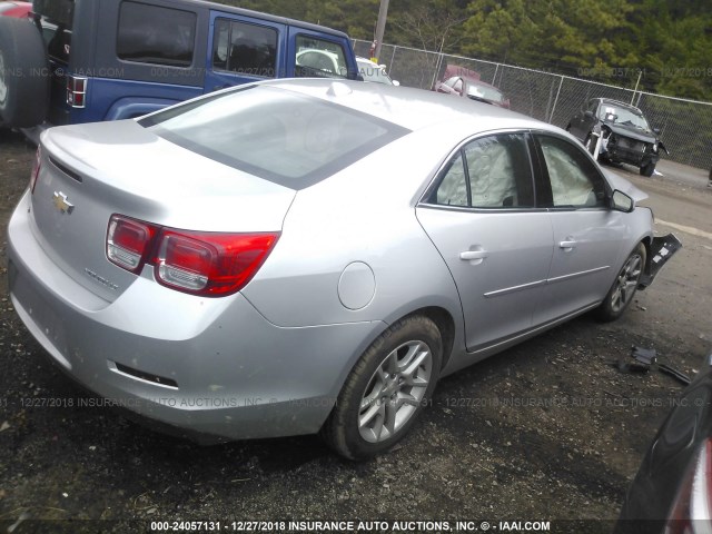 1G11C5SLXEF199250 - 2014 CHEVROLET MALIBU 1LT 灰色 照片 4