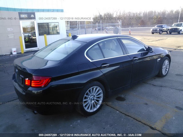 WBAFU7C56BC875631 - 2011 BMW 535 XI BLACK photo 2