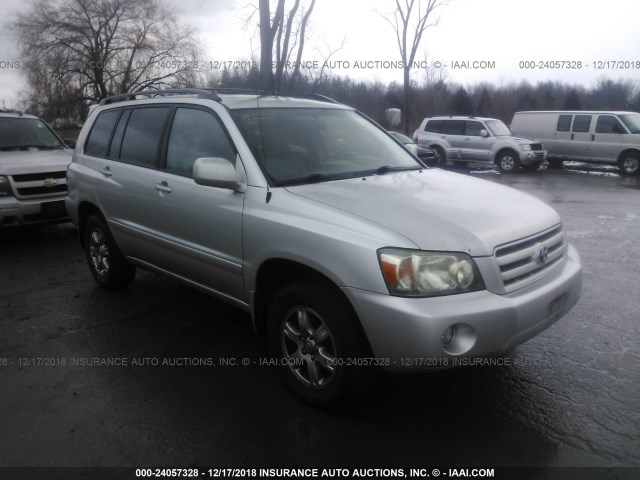 JTEHP21A870190315 - 2007 TOYOTA HIGHLANDER SPORT SILVER photo 1