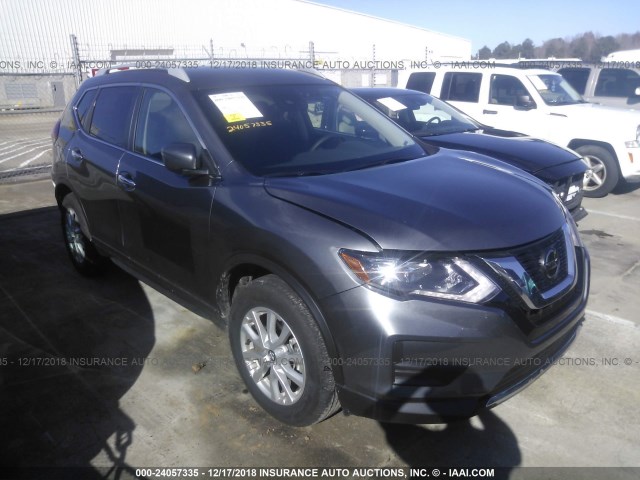 5N1AT2MT1KC701039 - 2019 NISSAN ROGUE GRAY photo 1