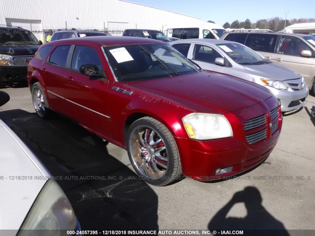 2D4FV47VX7H754293 - 2007 DODGE MAGNUM SXT RED photo 1