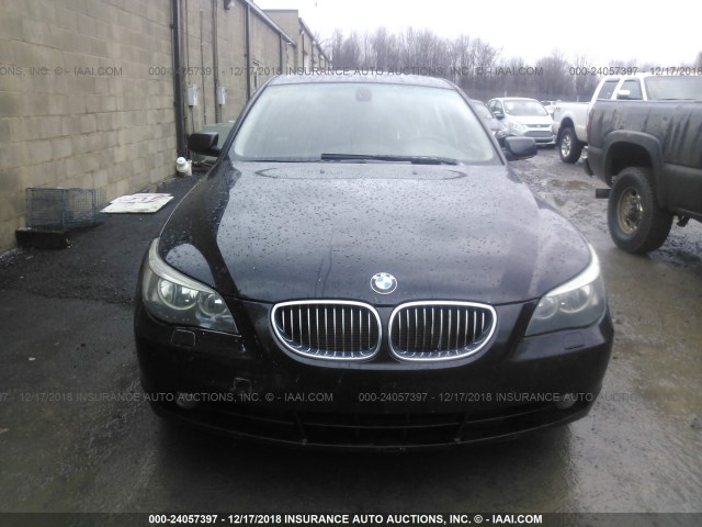 WBANF33577CS41606 - 2007 BMW 525 XI BLACK photo 10