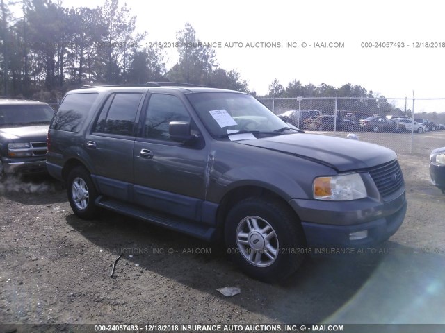 1FMRU15W83LC21245 - 2003 FORD EXPEDITION XLT GRAY photo 1