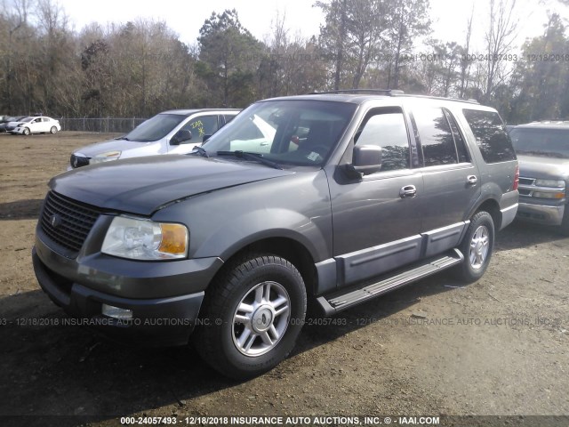 1FMRU15W83LC21245 - 2003 FORD EXPEDITION XLT GRAY photo 2