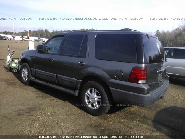 1FMRU15W83LC21245 - 2003 FORD EXPEDITION XLT GRAY photo 3