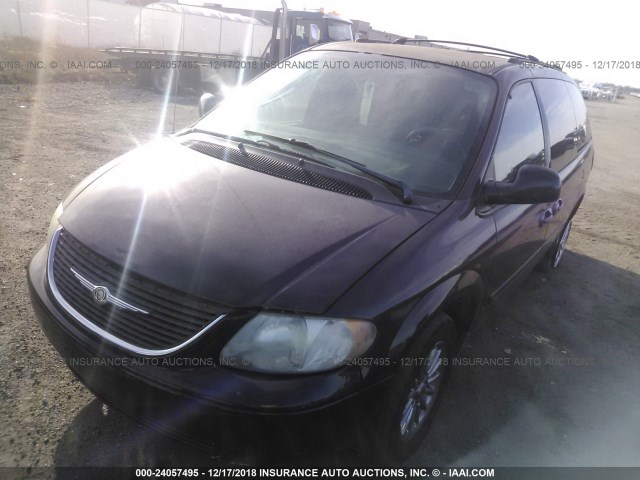 2C8GP44R64R503083 - 2004 CHRYSLER TOWN & COUNTRY LX BURGUNDY photo 2