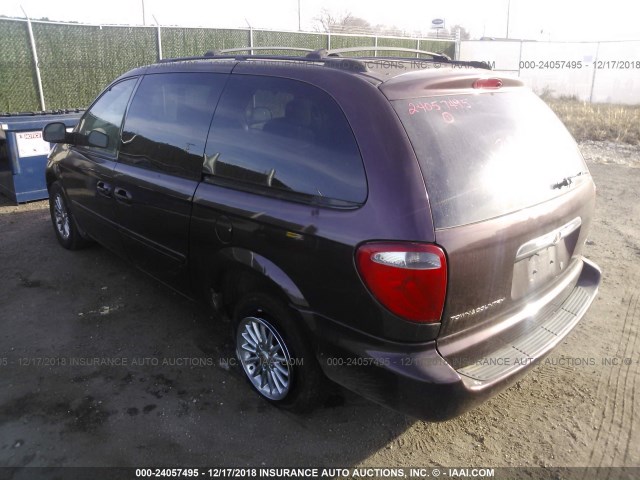 2C8GP44R64R503083 - 2004 CHRYSLER TOWN & COUNTRY LX BURGUNDY photo 3