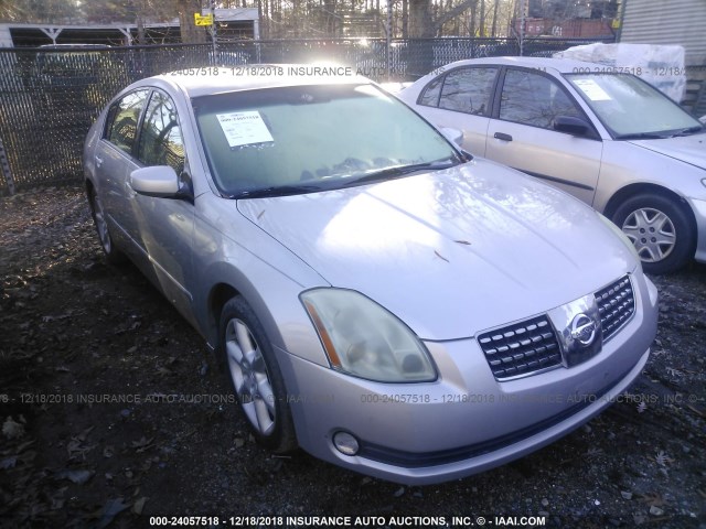 1N4BA41EX6C838265 - 2006 NISSAN MAXIMA SE/SL SILVER photo 1