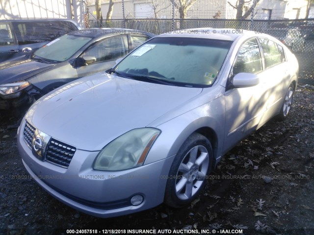 1N4BA41EX6C838265 - 2006 NISSAN MAXIMA SE/SL SILVER photo 2