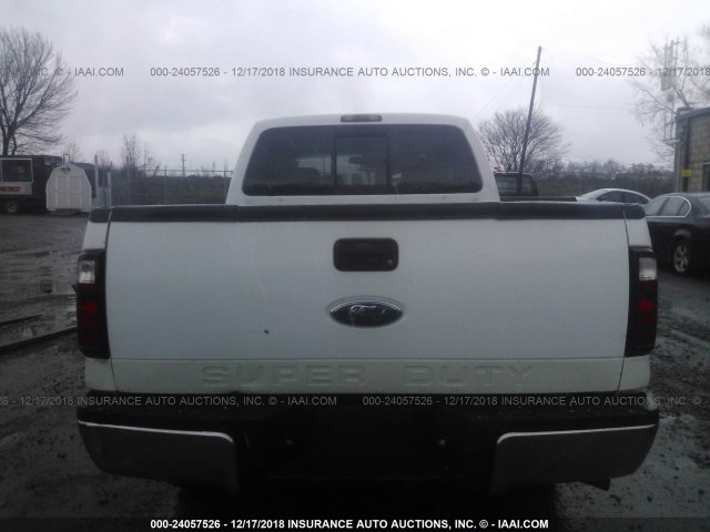 1FTWW31R58ED61763 - 2008 FORD F350 SRW SUPER DUTY WHITE photo 8