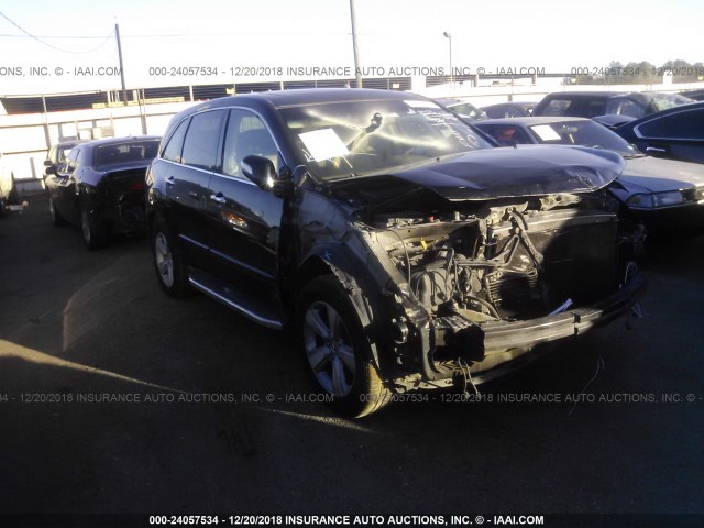 2HNYD2H47BH542389 - 2011 ACURA MDX TECHNOLOGY BLACK photo 1