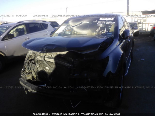 2HNYD2H47BH542389 - 2011 ACURA MDX TECHNOLOGY BLACK photo 2