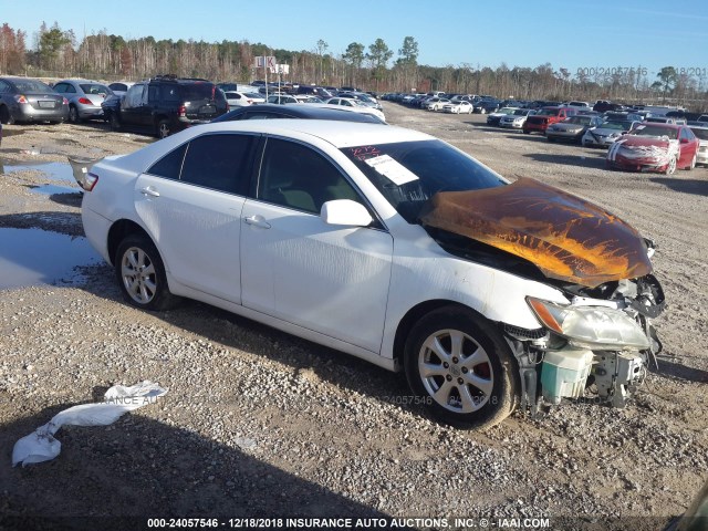 4T1BE46K39U823596 - 2009 TOYOTA CAMRY WHITE photo 1