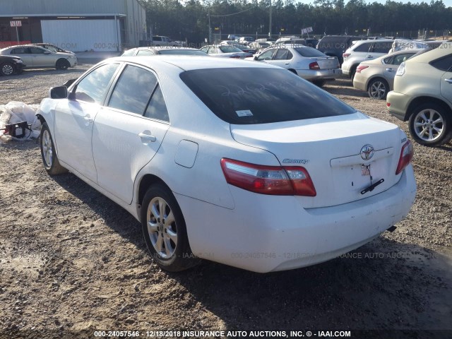 4T1BE46K39U823596 - 2009 TOYOTA CAMRY WHITE photo 3