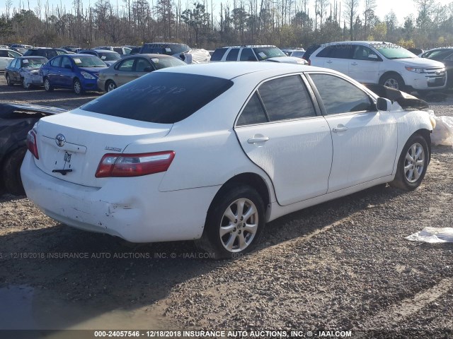 4T1BE46K39U823596 - 2009 TOYOTA CAMRY WHITE photo 4