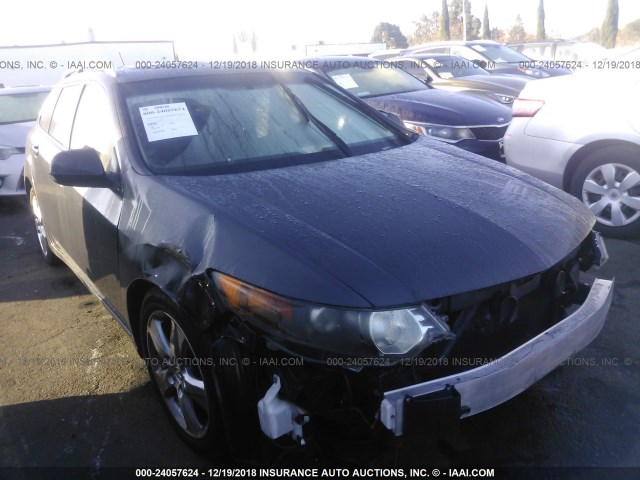 JH4CW2H61CC004298 - 2012 ACURA TSX TECH GRAY photo 1