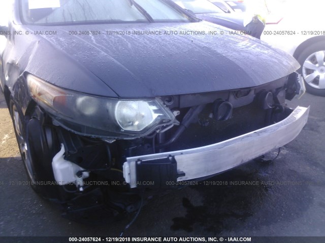 JH4CW2H61CC004298 - 2012 ACURA TSX TECH GRAY photo 6