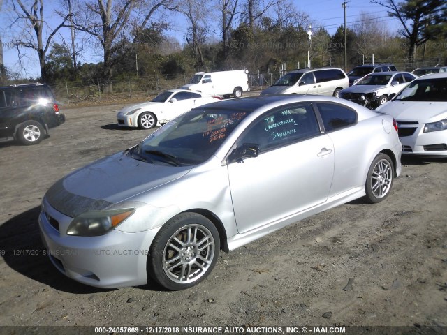 JTKDE167050014736 - 2005 TOYOTA SCION TC Gümüş foto 2
