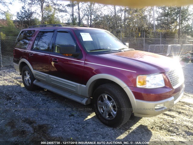 1FMPU17506LA44058 - 2006 FORD EXPEDITION RED photo 1