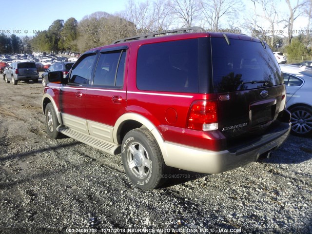 1FMPU17506LA44058 - 2006 FORD EXPEDITION RED photo 3