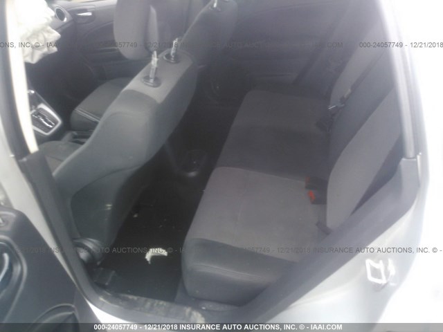 1B3CB4HA8AD612728 - 2010 DODGE CALIBER SXT SILVER photo 8