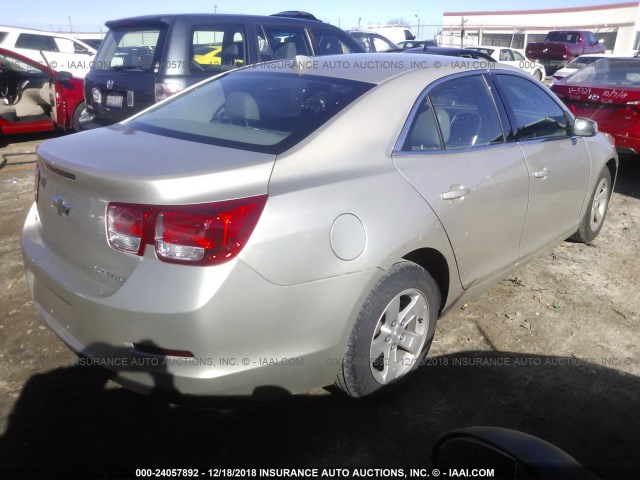 1G11E5SL0EF259563 - 2014 CHEVROLET MALIBU 2LT Champagne photo 4