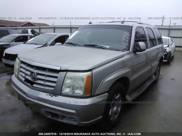 1GYEC63N25R235388 - 2005 CADILLAC ESCALADE LUXURY GRAY photo 2