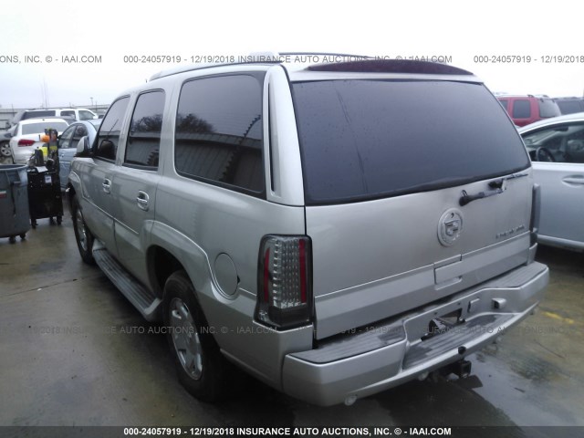 1GYEC63N25R235388 - 2005 CADILLAC ESCALADE LUXURY GRAY photo 3