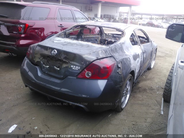 1N4BL24EX8C273254 - 2008 NISSAN ALTIMA 3.5SE GRAY photo 4