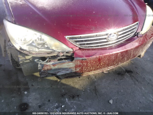 4T1BE32KX6U158577 - 2006 TOYOTA CAMRY LE/XLE/SE MAROON photo 6