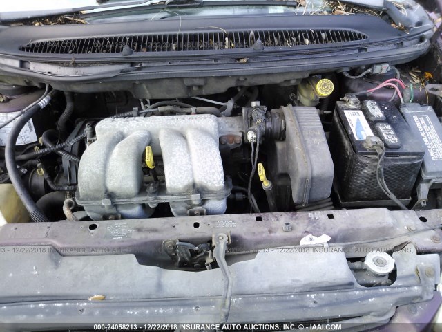 2B4FP25B4XR407196 - 1999 DODGE CARAVAN PURPLE photo 10