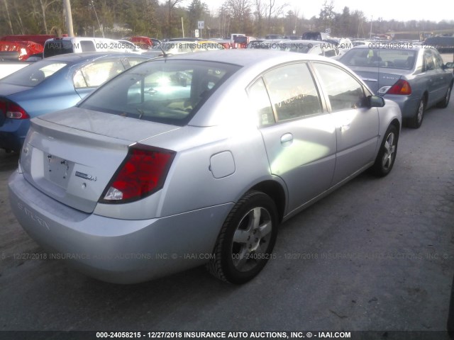 1G8AK58B87Z181267 - 2007 SATURN ION LEVEL 3 SILVER photo 4