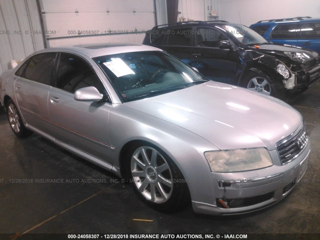 WAUML44E55N004669 - 2005 AUDI A8 L QUATTRO GRAY photo 1