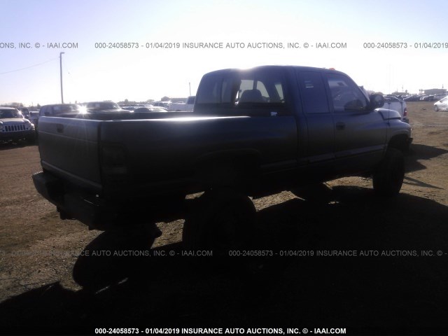 1B7KF23Z9YJ128823 - 2000 DODGE RAM 2500 BLACK photo 4