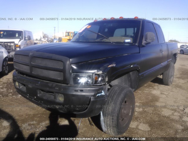 1B7KF23Z9YJ128823 - 2000 DODGE RAM 2500 BLACK photo 6