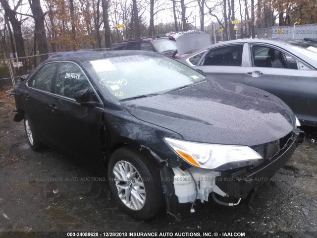 4T1BF1FK3GU257383 - 2016 TOYOTA CAMRY LE/XLE/SE/XSE BLACK photo 1