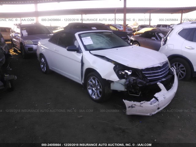 1C3LC45B99N515136 - 2009 CHRYSLER SEBRING LX WHITE photo 1