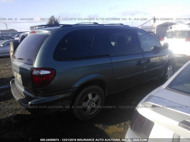 2D4GP44L87R263295 - 2007 DODGE GRAND CARAVAN SXT GRAY photo 4