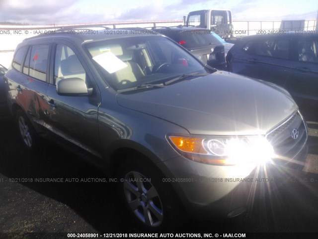 5NMSH73E98H173075 - 2008 HYUNDAI SANTA FE SE/LIMITED GRAY photo 1