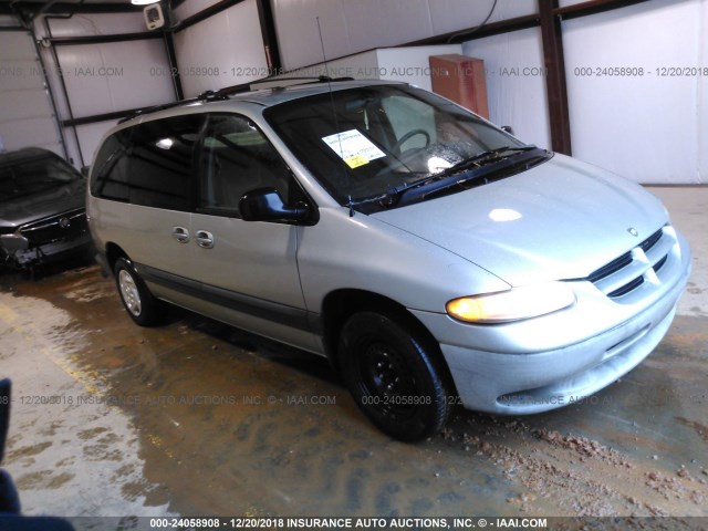 2B4GP44G5XR221714 - 1999 DODGE GRAND CARAVAN SE/SPORT GREEN photo 1